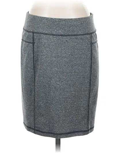 Pre-owned Athleta Casual Skirt In Gray