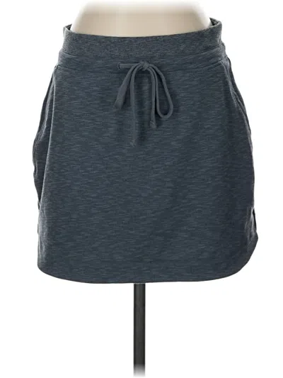 Pre-owned Athleta Casual Skirt In Gray