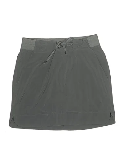Pre-owned Athleta Casual Skirt In Gray