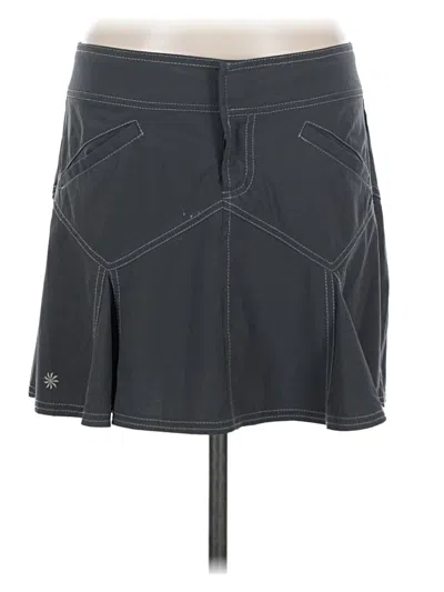 Pre-owned Athleta Casual Skirt In Gray