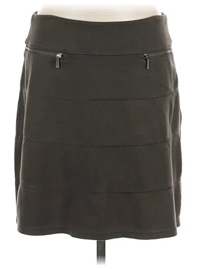 Pre-owned Athleta Casual Skirt In Gray