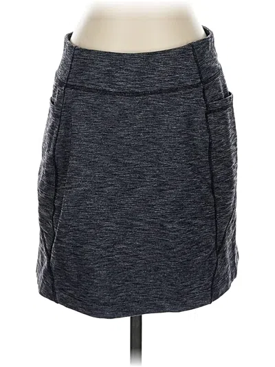 Pre-owned Athleta Casual Skirt In Gray