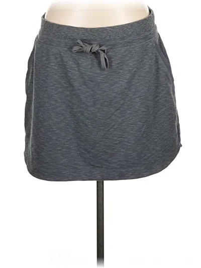 Pre-owned Athleta Casual Skirt In Gray