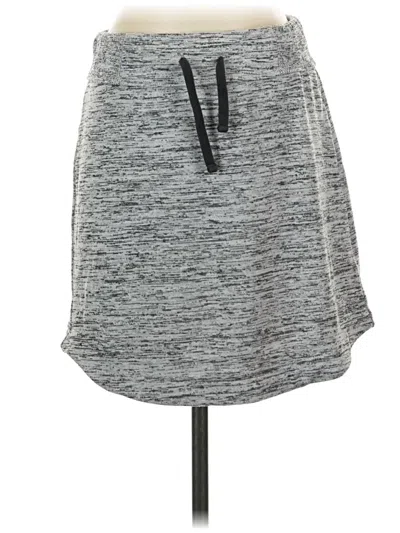 Pre-owned Athleta Casual Skirt In Gray