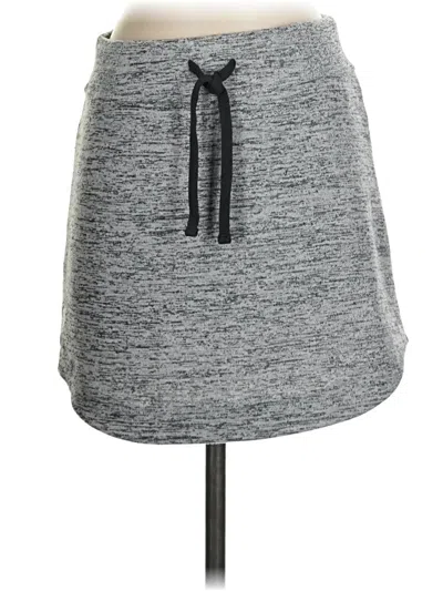 Pre-owned Athleta Casual Skirt In Gray