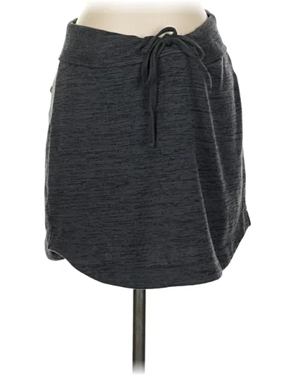 Pre-owned Athleta Casual Skirt In Gray