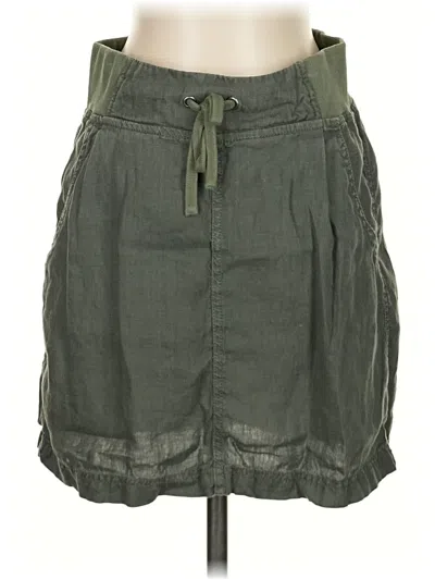 Pre-owned Athleta Casual Skirt In Green