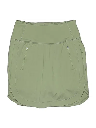 Pre-owned Athleta Casual Skirt In Green