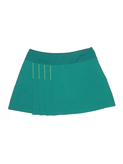 Pre-owned Athleta Casual Skirt In Green