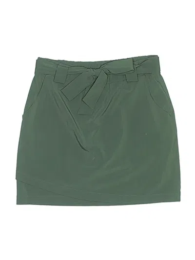 Pre-owned Athleta Casual Skirt In Green
