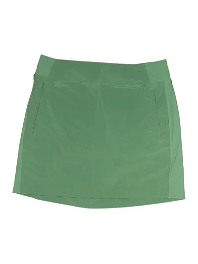 Pre-owned Athleta Casual Skirt In Green