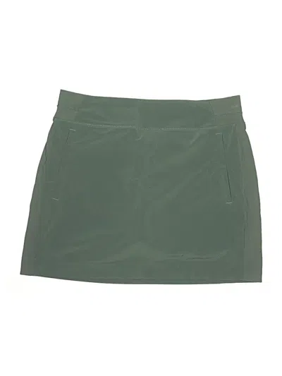 Pre-owned Athleta Casual Skirt In Green