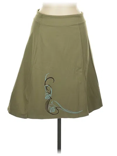 Pre-owned Athleta Casual Skirt In Green