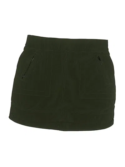 Pre-owned Athleta Casual Skirt In Green