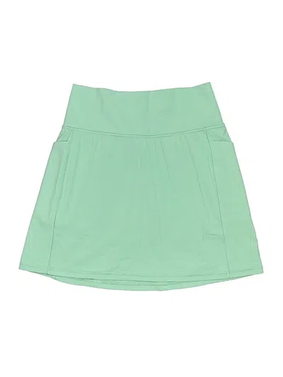 Pre-owned Athleta Casual Skirt In Green