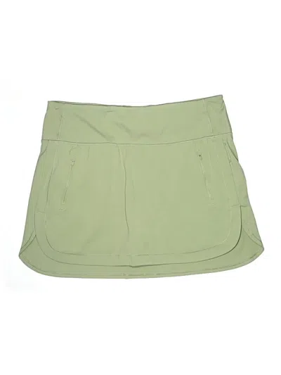 Pre-owned Athleta Casual Skirt In Green