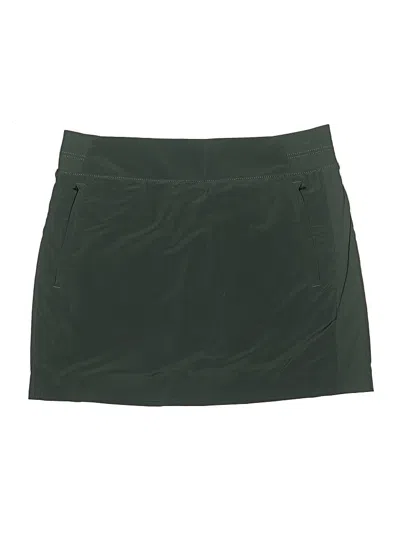 Pre-owned Athleta Casual Skirt In Green
