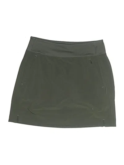 Pre-owned Athleta Casual Skirt In Green