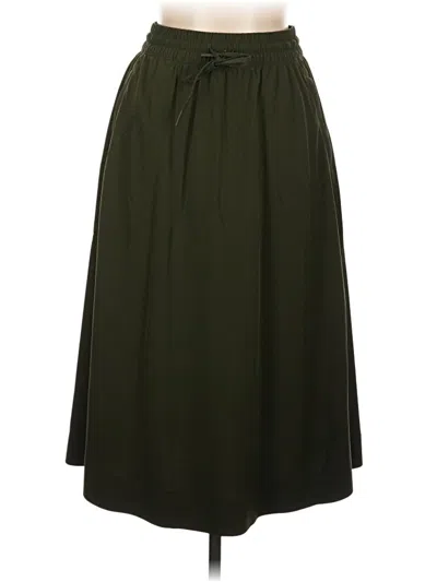Pre-owned Athleta Casual Skirt In Green