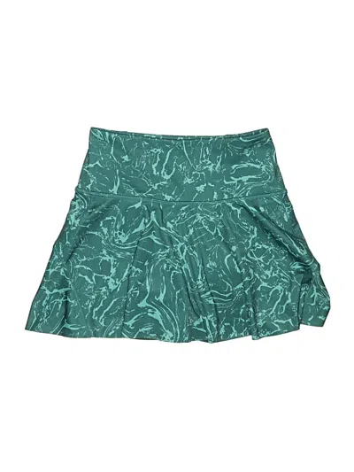 Pre-owned Athleta Casual Skirt In Green