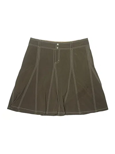 Pre-owned Athleta Casual Skirt In Green