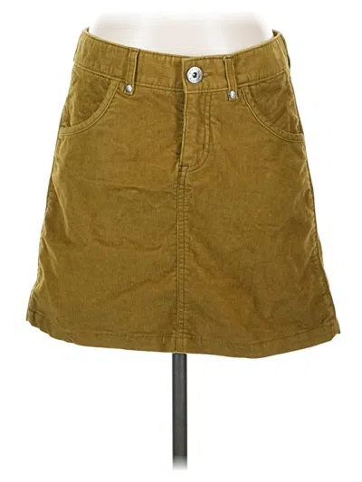 Pre-owned Athleta Casual Skirt In Green