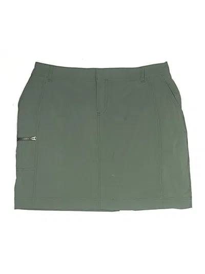 Pre-owned Athleta Casual Skirt In Green