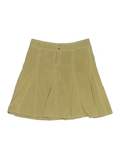Pre-owned Athleta Casual Skirt In Green