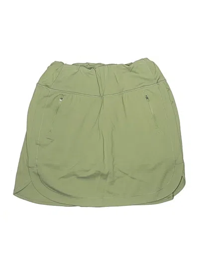 Pre-owned Athleta Casual Skirt In Green