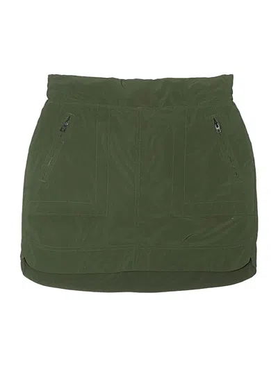 Pre-owned Athleta Casual Skirt In Green