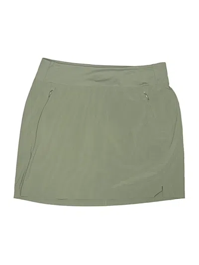 Pre-owned Athleta Casual Skirt In Green