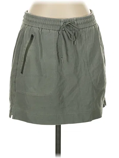 Pre-owned Athleta Casual Skirt In Green