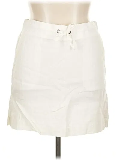 Pre-owned Athleta Casual Skirt In Ivory