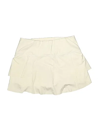 Pre-owned Athleta Casual Skirt In Ivory