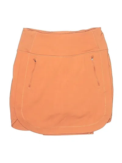 Pre-owned Athleta Casual Skirt In Orange