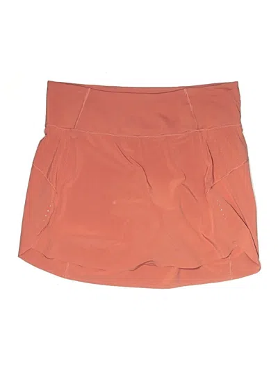 Pre-owned Athleta Casual Skirt In Orange