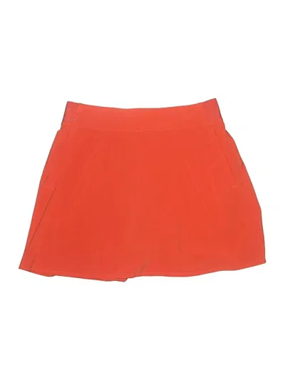 Pre-owned Athleta Casual Skirt In Orange
