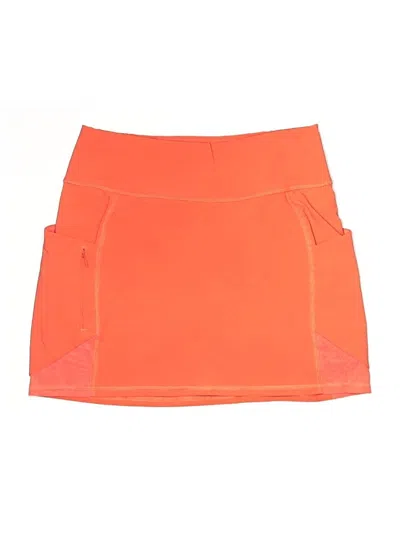 Pre-owned Athleta Casual Skirt In Orange