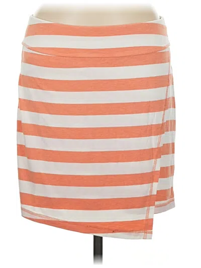 Pre-owned Athleta Casual Skirt In Orange
