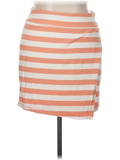 Pre-owned Athleta Casual Skirt In Orange