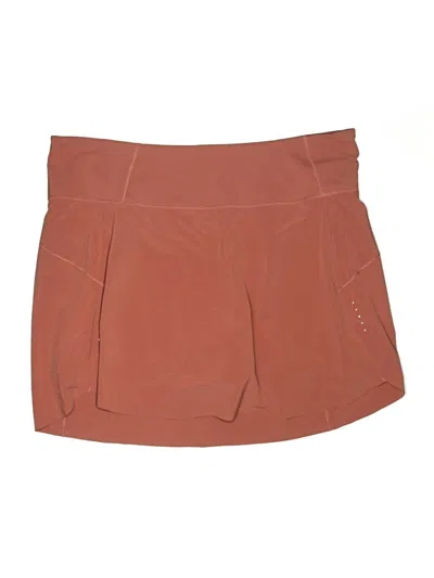 Pre-owned Athleta Casual Skirt In Orange