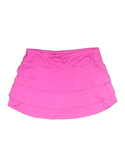 Pre-owned Athleta Casual Skirt In Pink