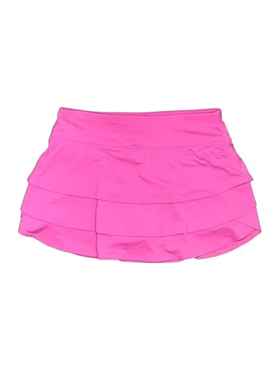 Pre-owned Athleta Casual Skirt In Pink