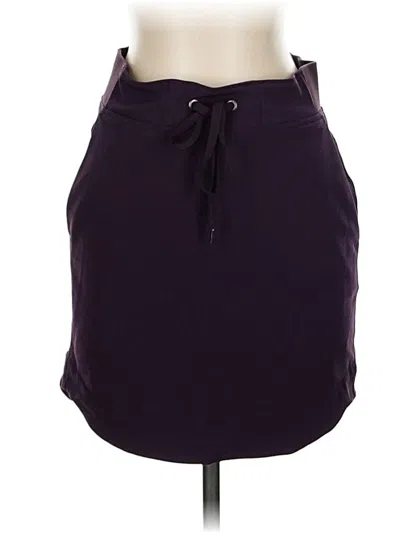Pre-owned Athleta Casual Skirt In Purple