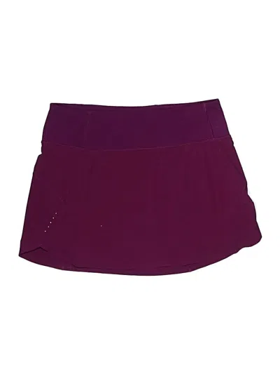 Pre-owned Athleta Casual Skirt In Purple