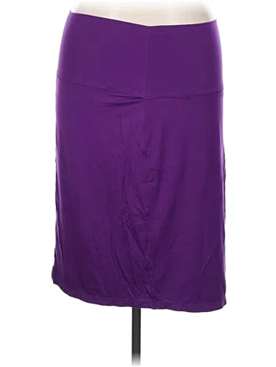 Pre-owned Athleta Casual Skirt In Purple