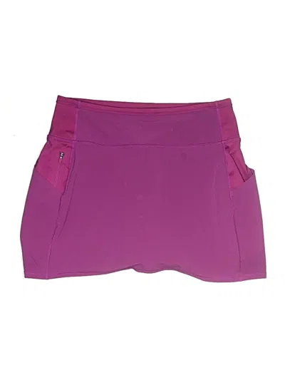 Pre-owned Athleta Casual Skirt In Purple
