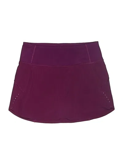Pre-owned Athleta Casual Skirt In Purple