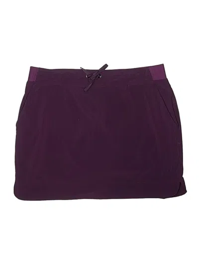 Pre-owned Athleta Casual Skirt In Purple