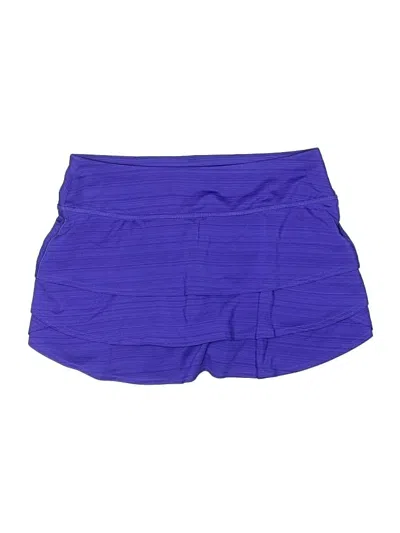 Pre-owned Athleta Casual Skirt In Purple
